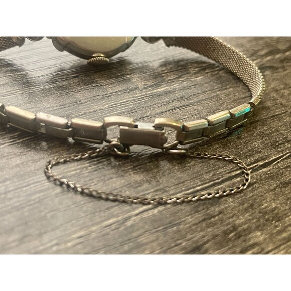 Antique Elgin Watch Art Deco MCM Speidel RGP mesh band 1920's Vintage Gold - Picture 8 of 8